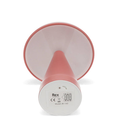 Mushroom Touch Lamp in Peach