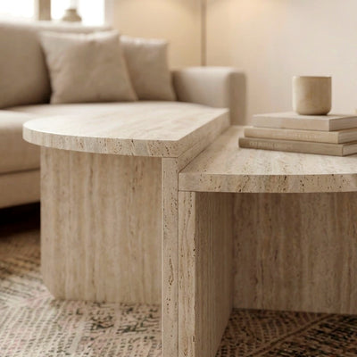 Aloeva Modern Round Coffee Table - view 5