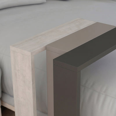 Muju Modern C Shape Table Multipurpose H 57cm – Light Mocha,Ancient White,Anthracite