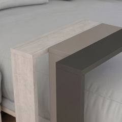 Muju Modern C Shape Table Multipurpose H 57cm – Light Mocha,Ancient White,Anthracite