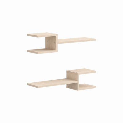 Fork Modern Floating Shelf Set 18.2cm Short – Sonoma Oak