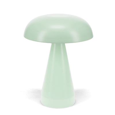 Mushroom Touch Lamp in Mint Green