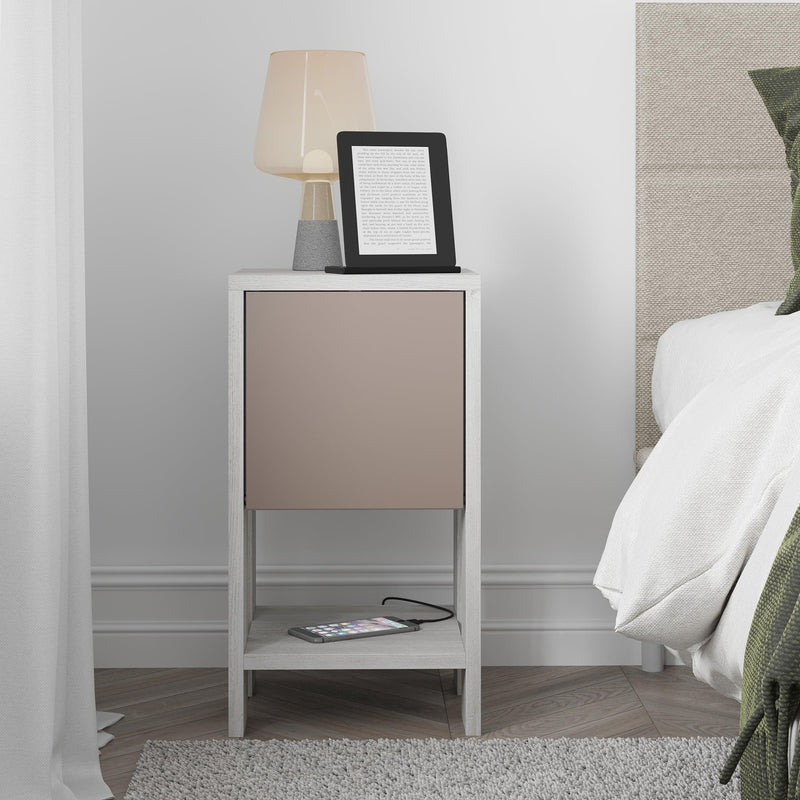 Ema Bedside Table 30cm – front view – Decortie