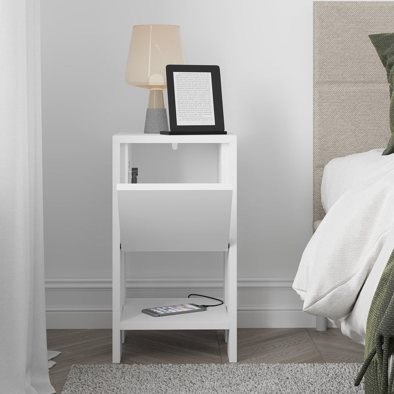 Ema Bedside Table 30cm – front view – Decortie