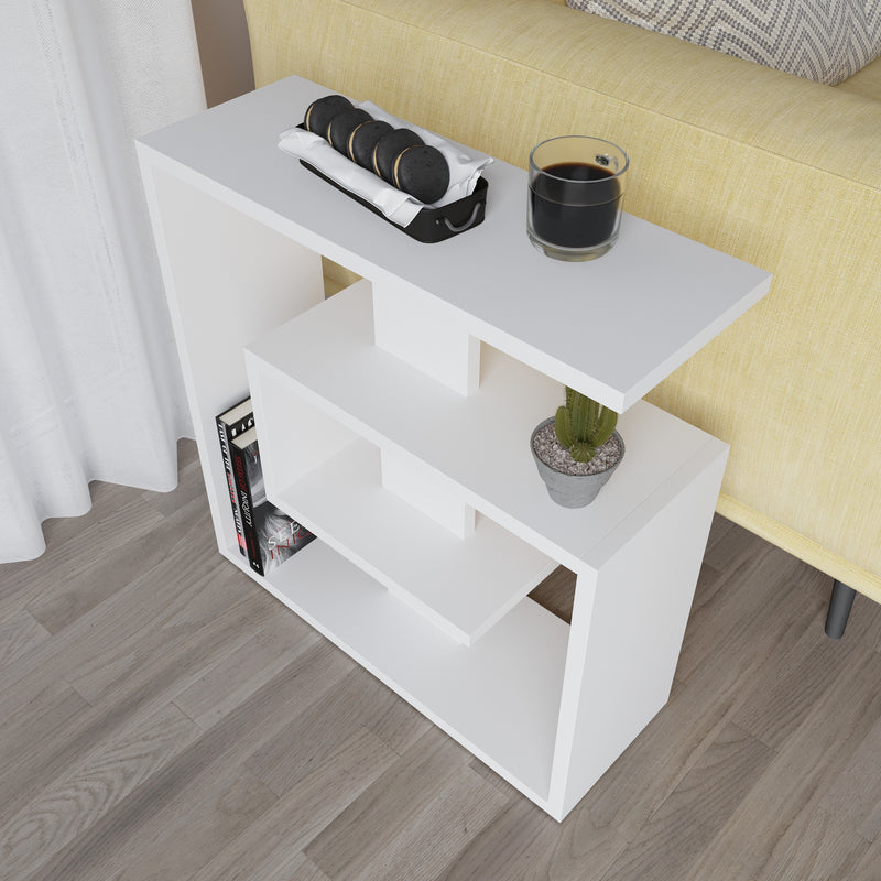 Saly Modern Side End Table Multipurpose With Creativeness H 57cm 3 Tier - Decortie