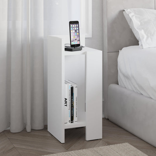 Elos Modern Bedside Table Left Module 25cm Narrow