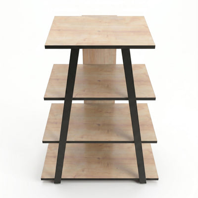 Lyno Angled Mini TV Entertainment Unit with Open Shelves - Additional Image 9