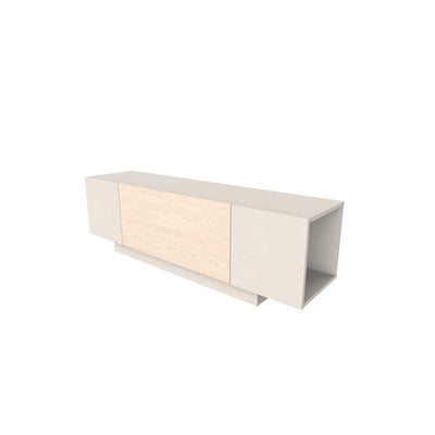 Victor TV Unit Sandstone-Sonoma Oak-White product photo