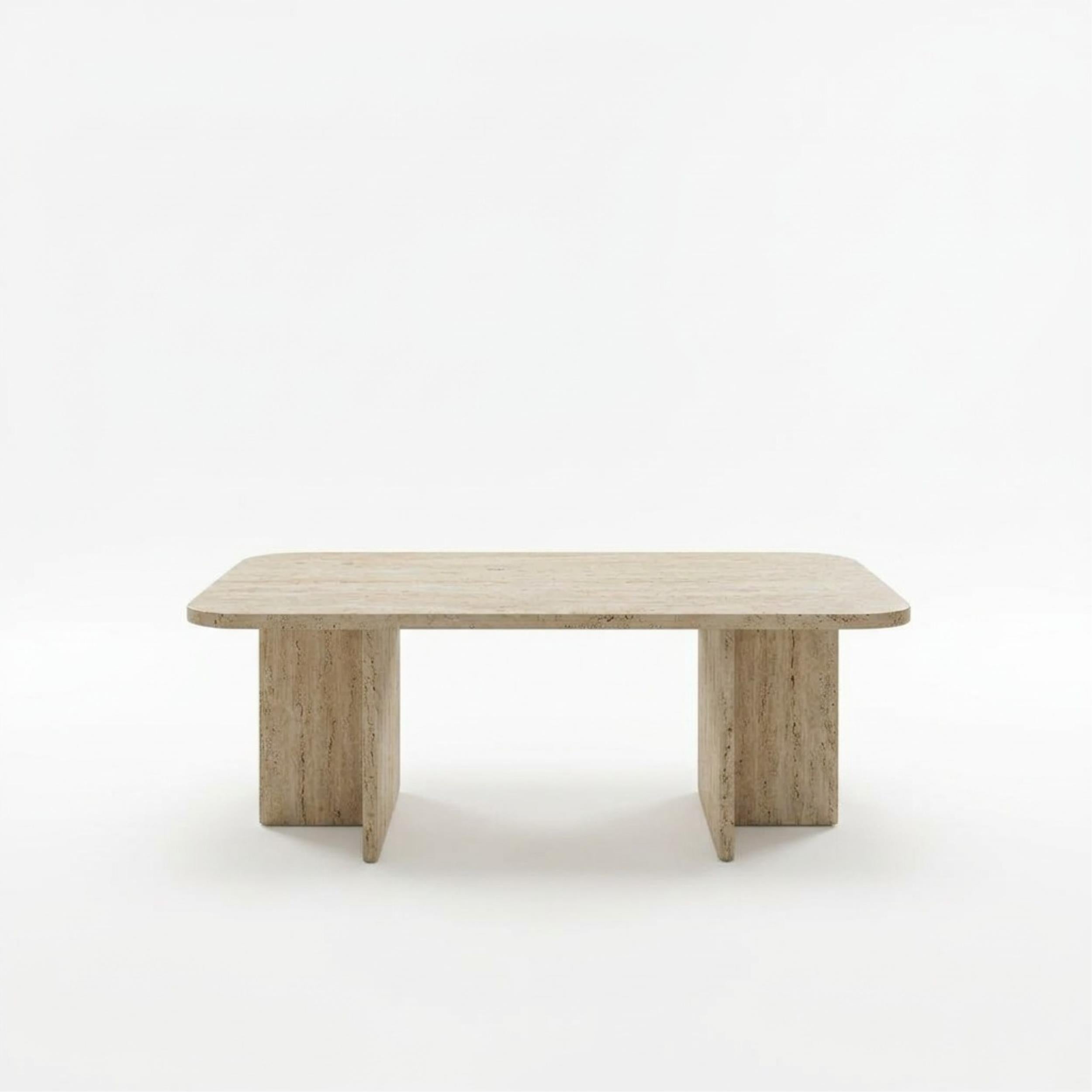 Hillary Rectangular Coffee Table – 100 cm Modern Living Room Table - Additional Image 4