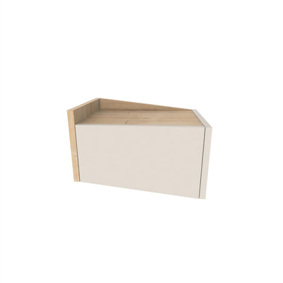 Diago Floating Bedside Table Left - additional view