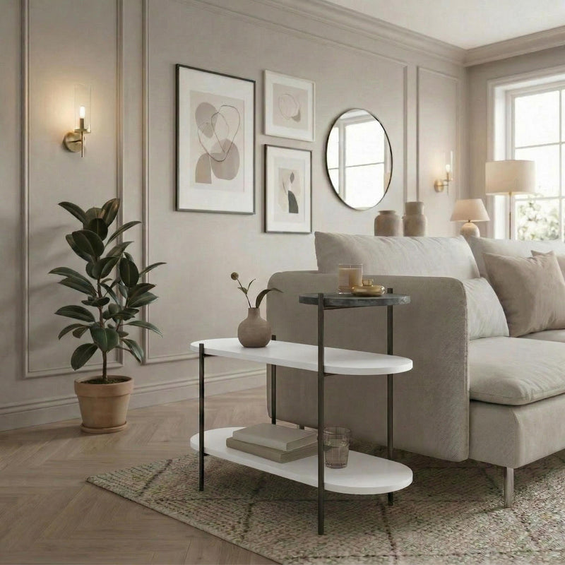 Somo 3-Tier Display Side Table