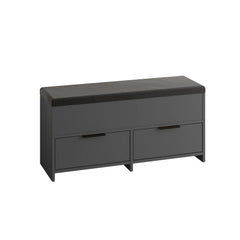 Cove Modern Shoe Storage Bench – Anthracite Grey