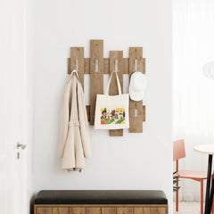 Wave Modern Hanger - Coat Rack – Natural Oak