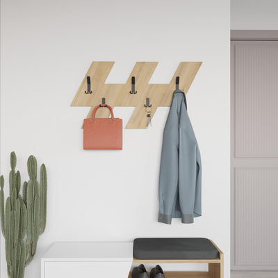 Livy Modern Coat Hanger - styled in a hallway setting