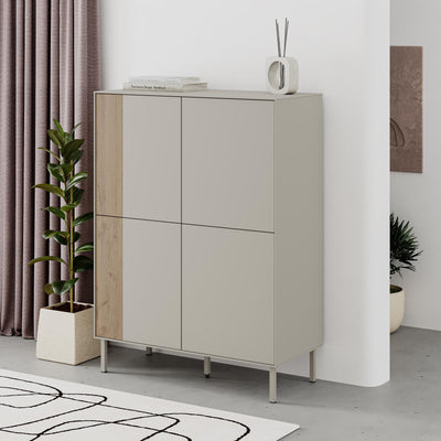 Vena Multipurpose Cabinet-Sideboard styled in a room setting