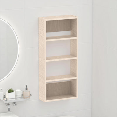 Rafina Wall Mounted Multipurpose Cabinet styled in a room setting