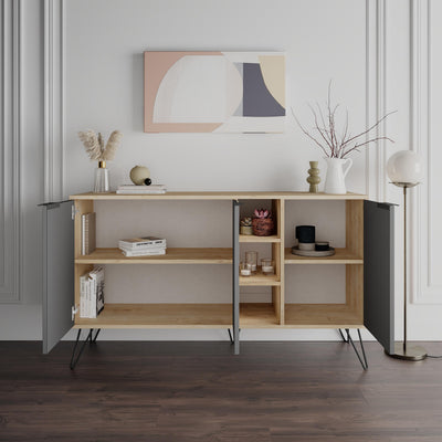 Sapphire Oak,Anthracite