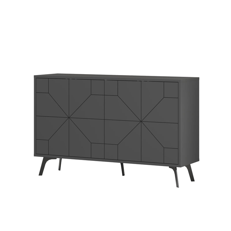 Dune Console Sideboard 123cm – white background – Decortie