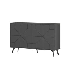 Dune Console Sideboard Display Unit 123cm – Anthracite
