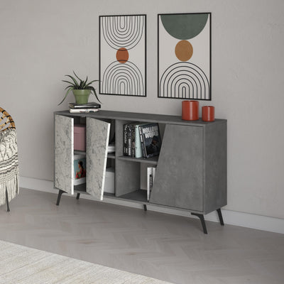 Retro Grey,Carrara