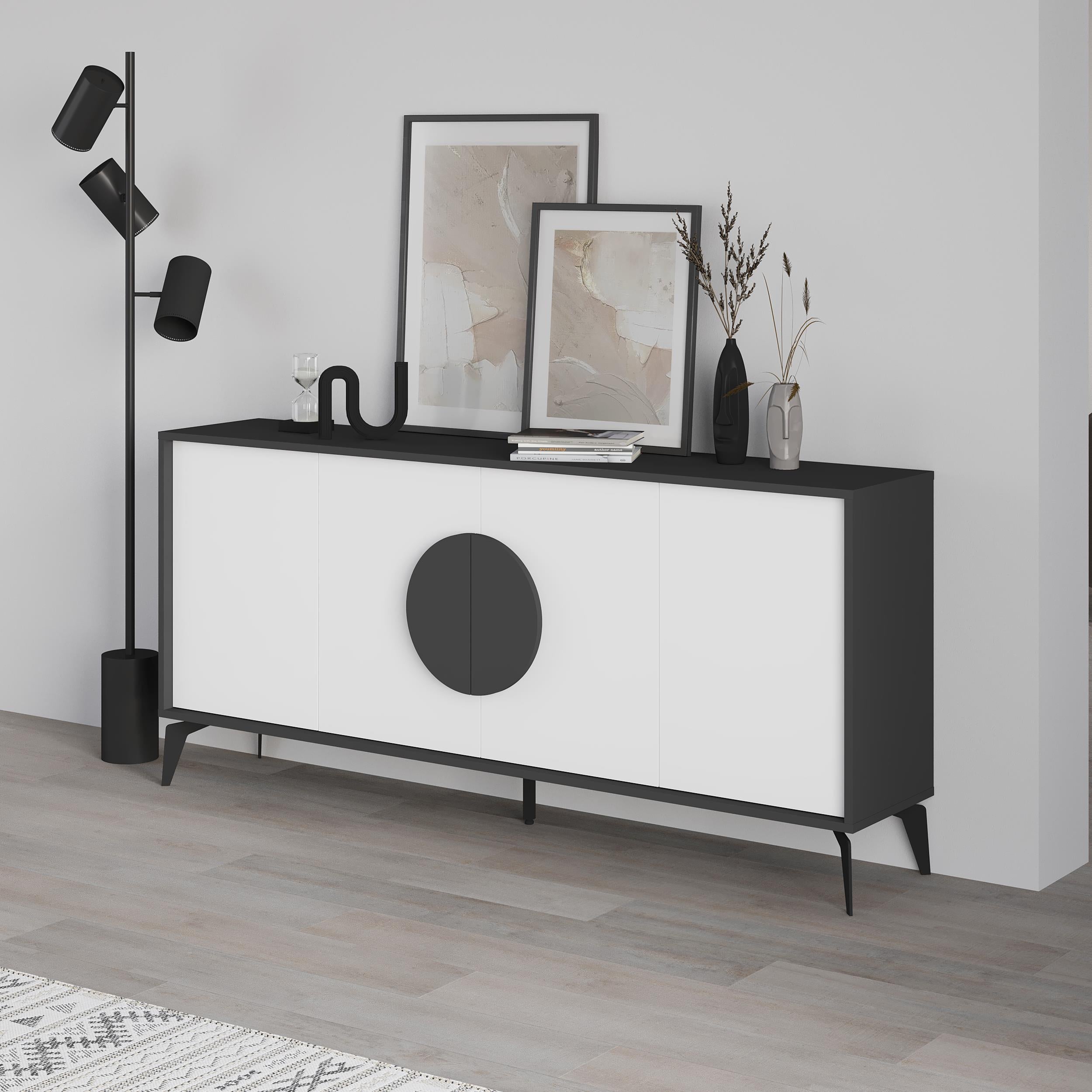 Anthracite,White