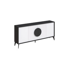 Gora Console Sideboard Display Unit 180Cm – Anthracite,White