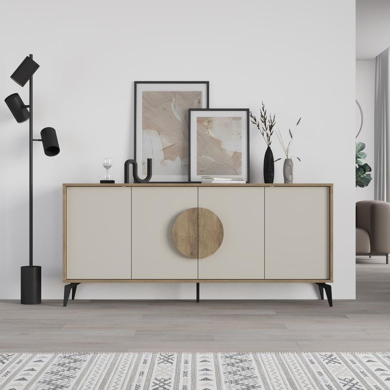 Gora Console Sideboard 180cm – styled in living room – Decortie