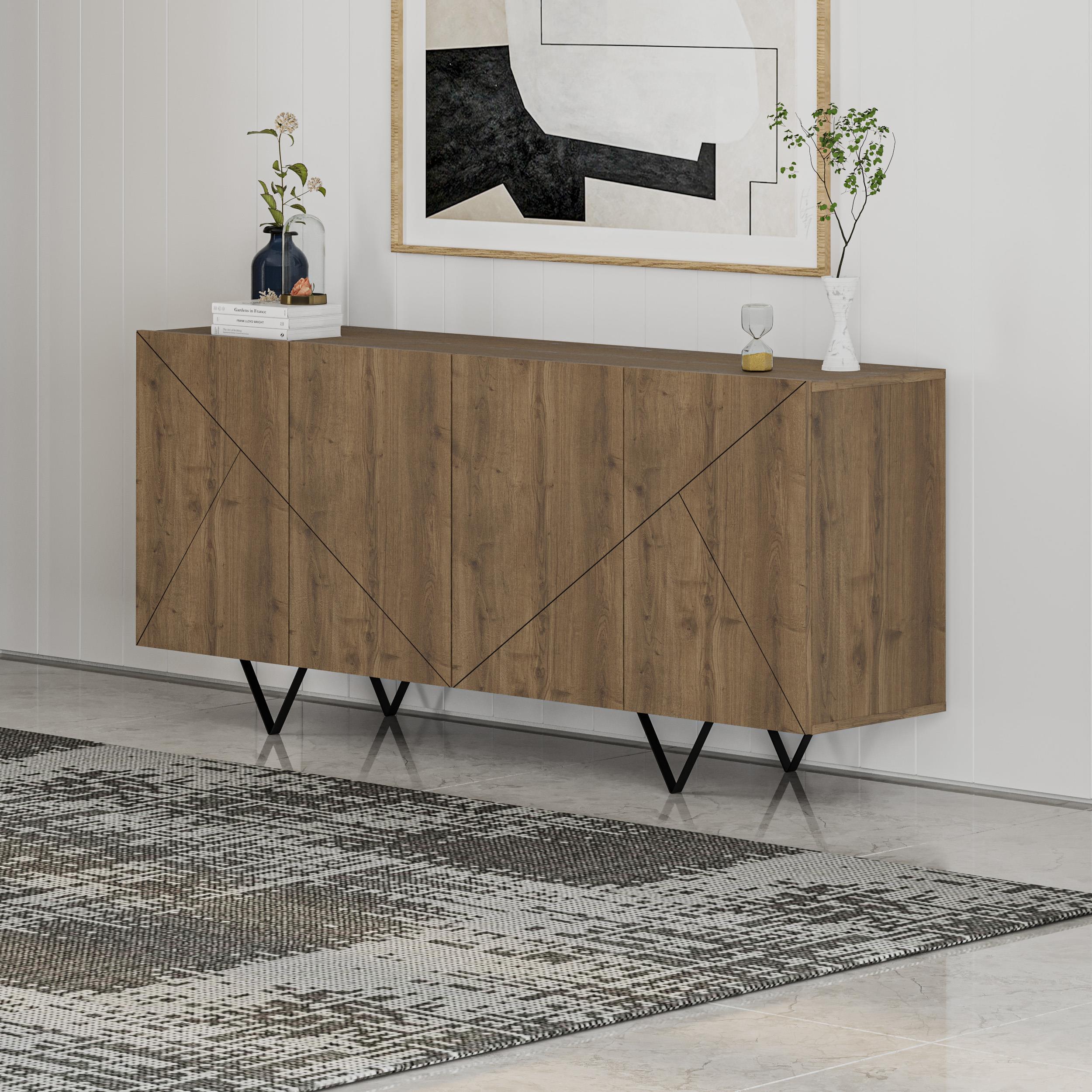 Jakomen 4 Door Sideboard Storage Unit