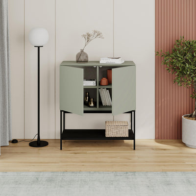 Ash Green,Black Wood