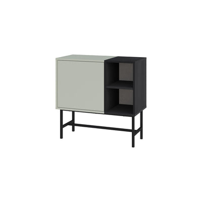 Mona Mini Console Table with Storage & Shelves - Additional Image 1