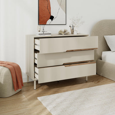 Arch Modern Chest of Drawers - open drawer detail
