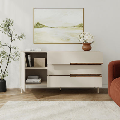 Arch Modern Sideboard - open drawer detail