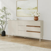 Arch Modern Sideboard - styled in a living room setting