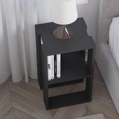Lonie Modern Bedside Table Bedroom Furniture Width 34cm – Anthracite