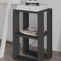 Lonie Modern Bedside Table Bedroom Furniture Width 34cm – Anthracite