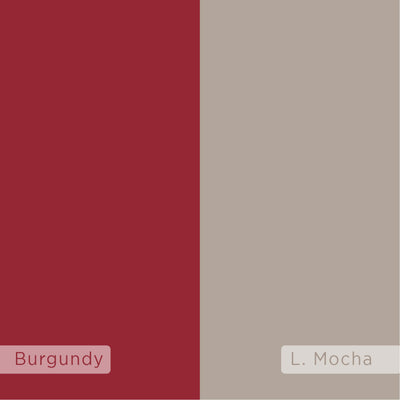 Light Mocha,Burgundy