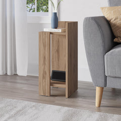 Elos Modern Bedside Table Right Module 25cm Narrow – Deep Oud