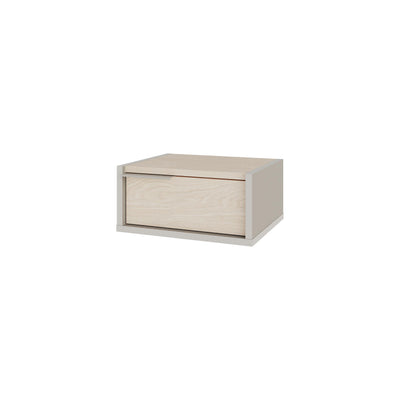 Eco Wall-Mounted Nightstand – Floating Bedside Table with Drawer - Additional Image 1