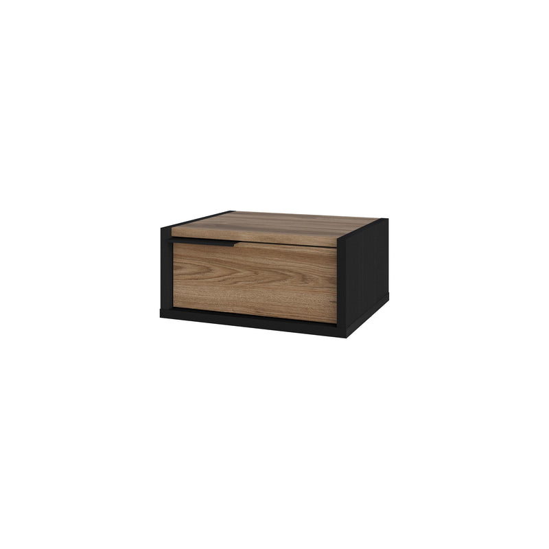 Eco Wall-Mounted Nightstand – Floating Bedside Table with Drawer - Additional Image 3