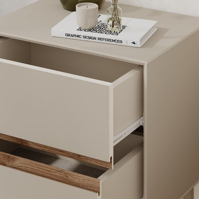 Arch Modern Bedside Table - close-up detail