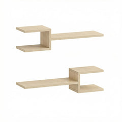 Fork Modern Floating Shelf Set 18.2cm Short – Sonoma Oak
