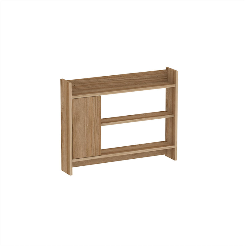 Fleet Wall Shelf – 85cm Wall-Mounted Unit with Cabinet - Additional Image 1