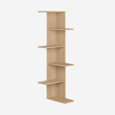 Saso 5-tier Corner Bookcase product photo