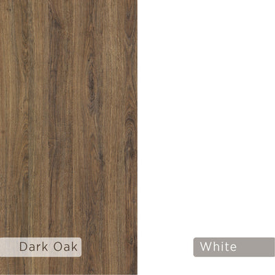 White,Dark Sapphire Oak