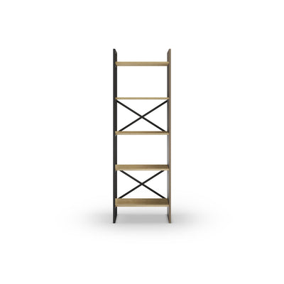 Detroit Industrial Bookcase 58cm - open shelf detail