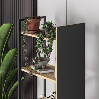 Detroit Industrial Bookcase 58cm - close-up detail