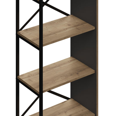 Detroit Industrial Bookcase 58cm - close-up detail