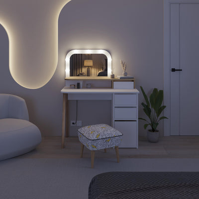White,Sapphire Oak