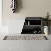 Fiona Shoe Storage With Bench Width 104 cm – Anthracite,White