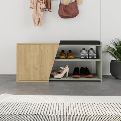 Ash Green,Sapphire Oak